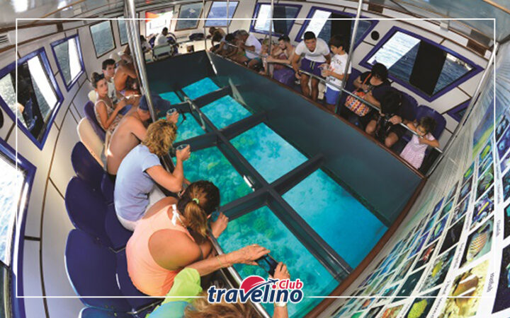 Barca col fondo di vetro Sharm